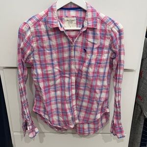 Abercrombie and Fitch Plaid long sleeve